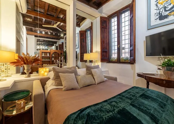 Cs Spanish Steps Historic Loft Apartment Rom