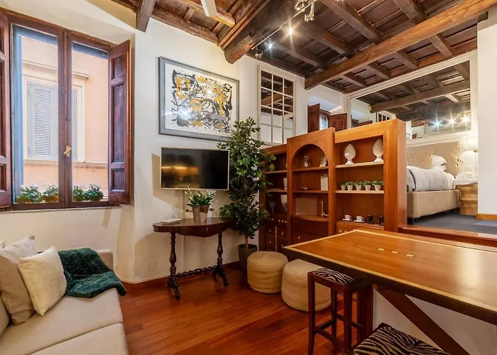 Apartment Cs Spanish Steps Historic Loft Rom